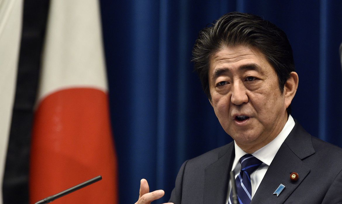 Primeiro-ministro do Japão, Shinzo Abe/Imagem-Agência Brasil