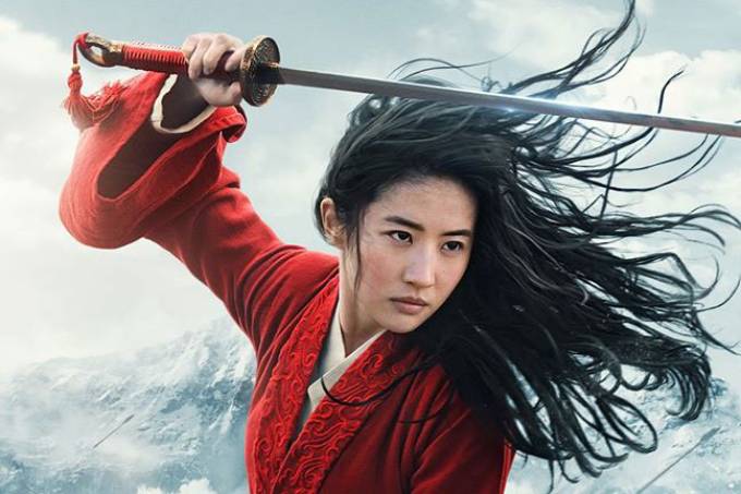 Liu Yifei como Mulan em novo filme: atriz tem nacionalidade chinesa e americana (Disney/Divulgação)