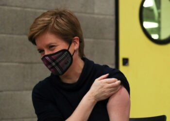 Nicola Ferguson, primeira-ministra da Escócia (Russell Cheyne-WPA Pool/Getty Images)