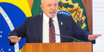 Brasília (DF) 10/04/2023 O presidente Luiz Inácio Lula da Silva coordena reunião de balanço dos 100 dias de governo. Todos os ministros participam do encontro. Foto: Fabio Rodrigues-Pozzebom/ Agência Brasil